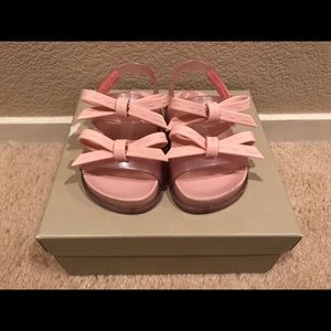 Mini Melissa + Jason Wu girl sandal size 6